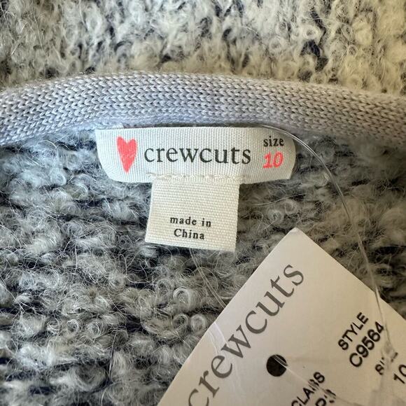 NWT J. Crew Crewcuts Girls Fuzzy Wool Sweater Size 10 - Picture 6 of 8